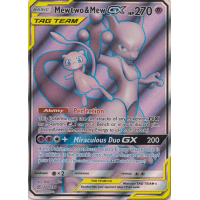 Mewtwo & Mew-GX (Full Art) - 222/236